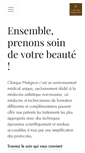 Mobile Screenshot of cliniquematignon.ch
